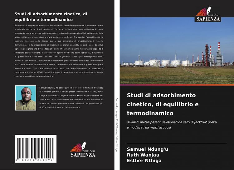 Produktbild: Studi di adsorbimento cinetico, di equilibrio e termodinamico