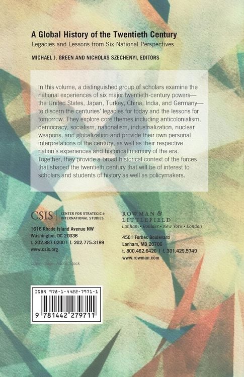 Produktbild: Global History of the Twentieth Century