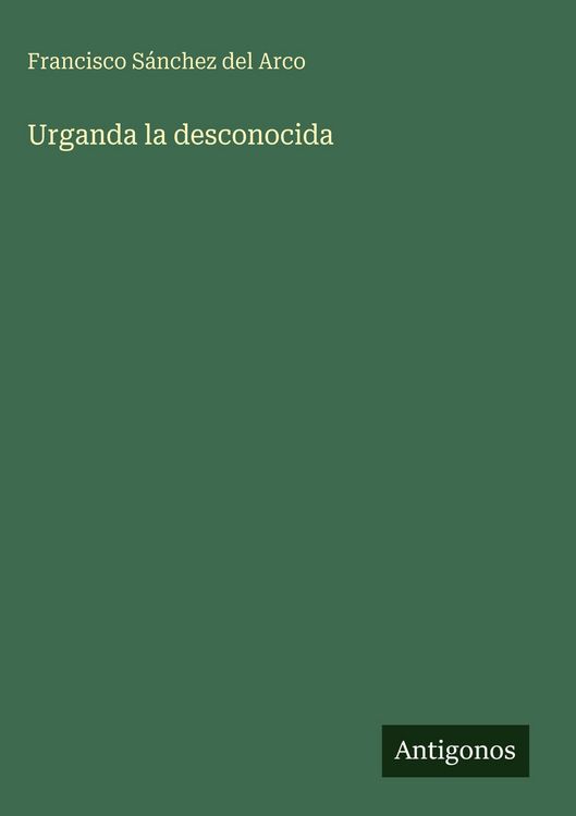 Produktbild: Urganda la desconocida