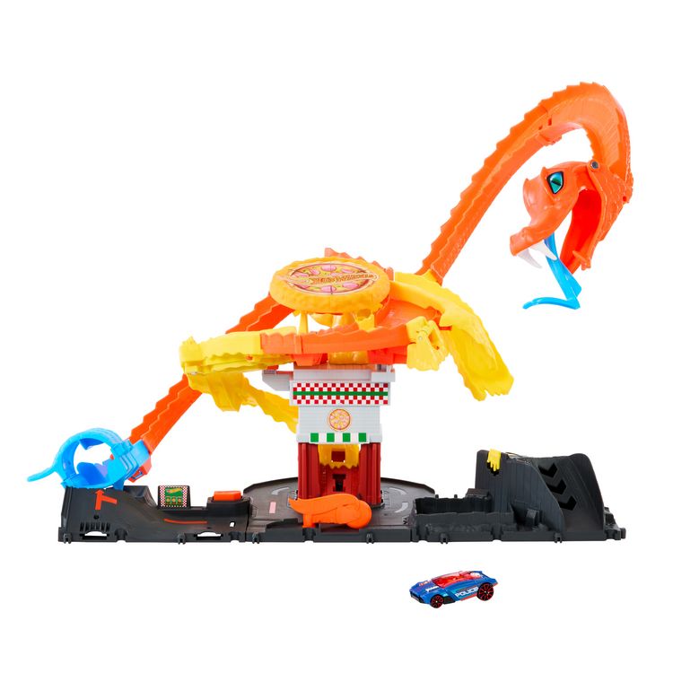 Produktbild: Hot Wheels Arena City Cobra Slam Pizza Attack