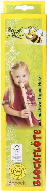 Produktbild: Boogie Bee Blockfl&ouml;te Holz Deutsch, 32 cm