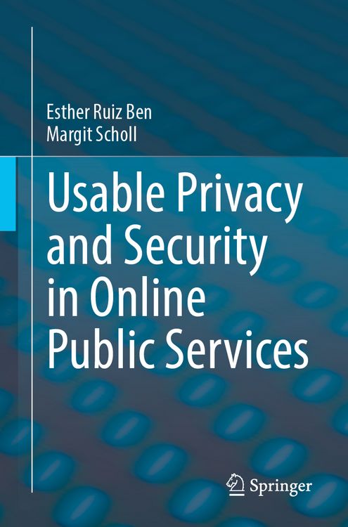 Produktbild: Usable Privacy and Security in Online Public Services