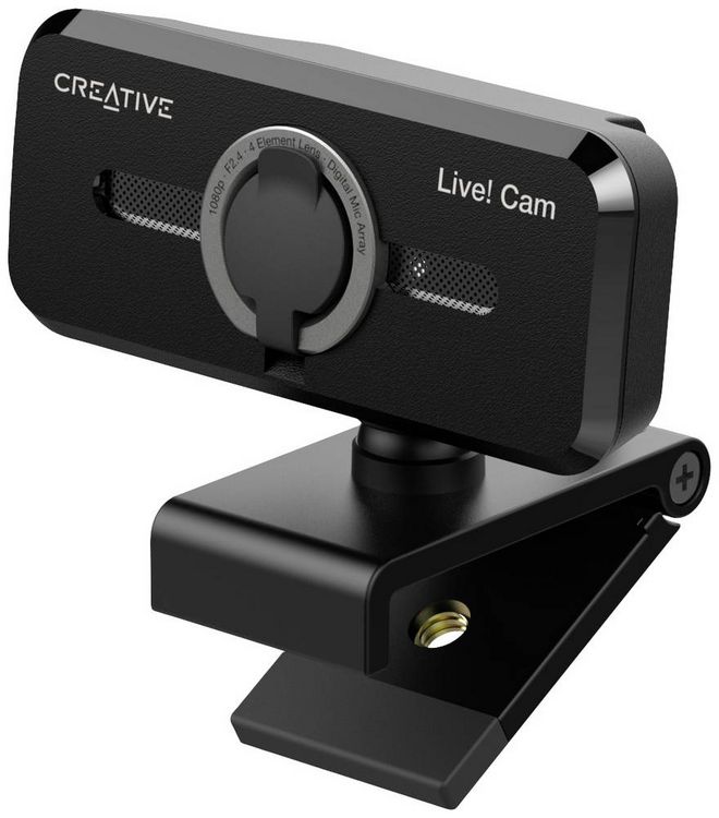 Produktbild: CREATIVE Live! Cam Sync 1080P V2, Full-HD Webcam, 1,80 m Kabel