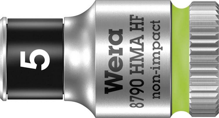 Produktbild: Wera 8790 HMA 05003719001 Au&szlig;en-Sechskant Steckschl&uuml;sseleinsatz 5mm 1/4\" (6.3 mm)