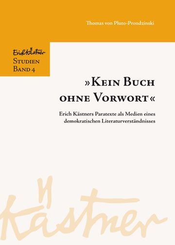 Produktbild: Kein Buch ohne Vorwort