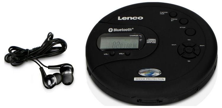 Produktbild: Lenco CD-300BK Tragbarer CD-Player