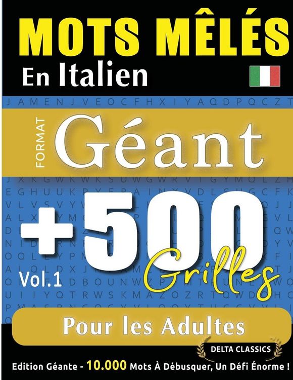 Produktbild: MOTS M&Ecirc;L&Eacute;S EN ITALIEN FORMAT G&Eacute;ANT