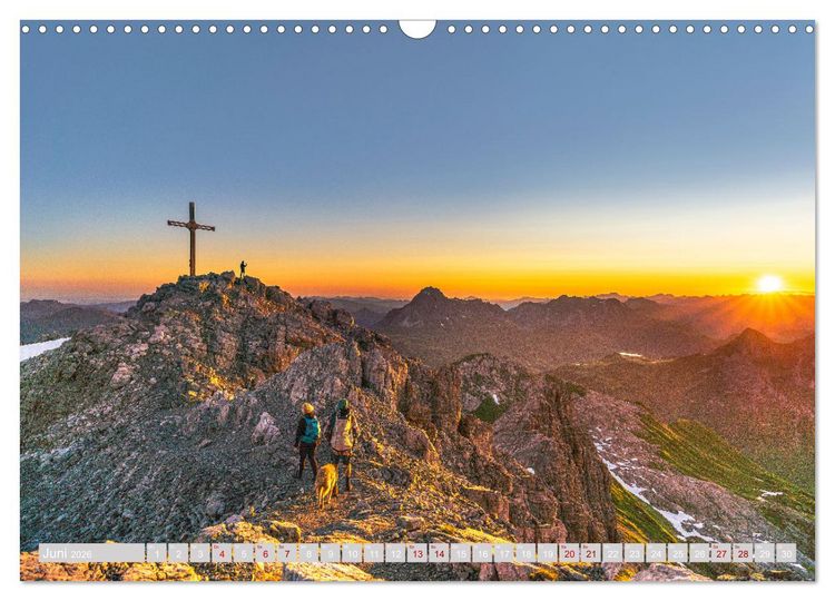 Produktbild: Arlberger Bergwelten (Wandkalender 2026 DIN A3 quer), CALVENDO Monatskalender