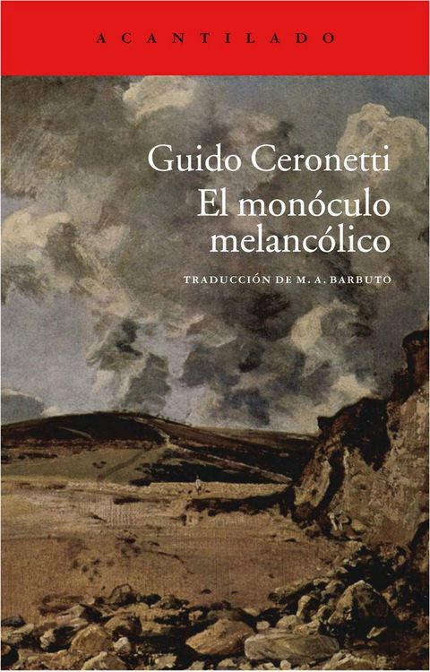 Produktbild: El mon&oacute;culo melanc&oacute;lico