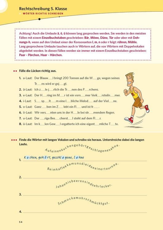 Produktbild: PONS Das gro&szlig;e &Uuml;bungsbuch Deutsch 5.-10. Klasse