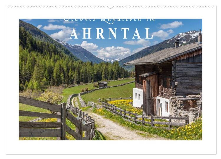 Produktbild: Sch&ouml;nes Landleben im Ahrntal (Wandkalender 2026 DIN A2 quer), CALVENDO Monatskalender