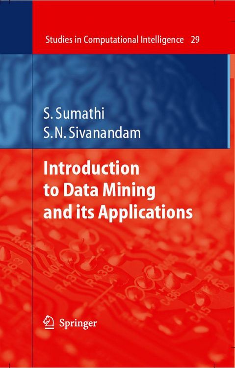 Produktbild: Introduction to Data Mining and its Applications