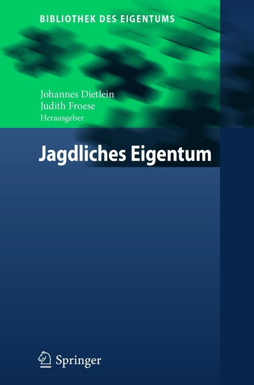 Produktbild: Jagdliches Eigentum