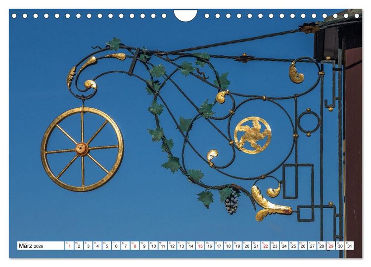 Produktbild: Dekorative Nasenschilder (Wandkalender 2026 DIN A4 quer), CALVENDO Monatskalender