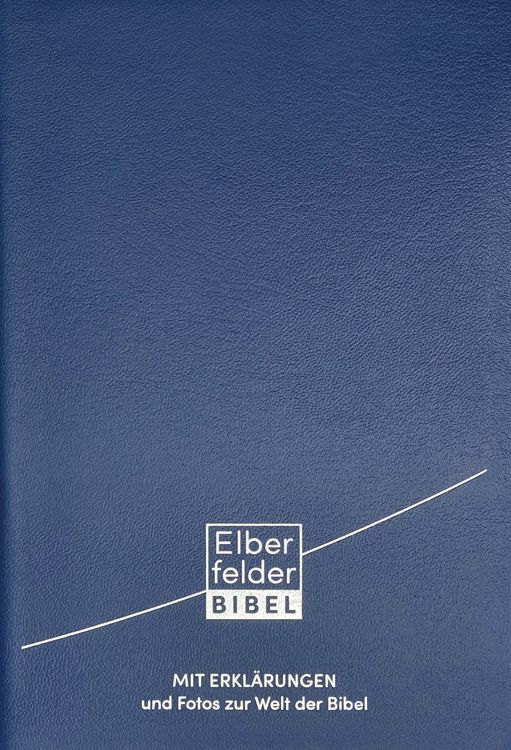 Produktbild: Elberfelder Bibel mit Erkl&auml;rungen - Leder
