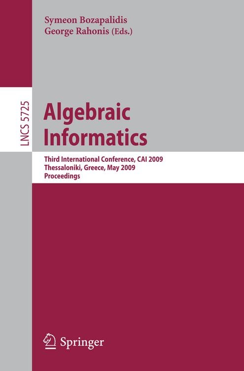 Produktbild: Algebraic Informatics