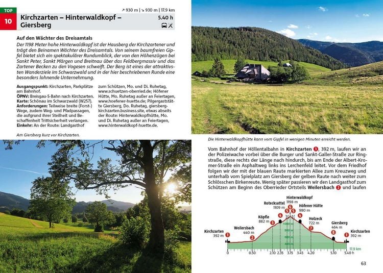 Produktbild: ROTHER Wanderf&uuml;hrer Schwarzwald S&uuml;d