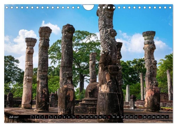 Produktbild: Sri Lanka (Wandkalender 2027 DIN A4 quer), CALVENDO Monatskalender
