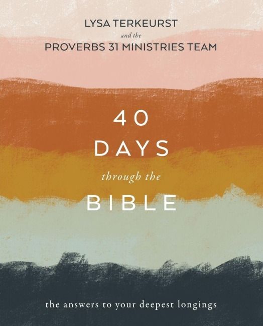 Produktbild: The 40 Days Through the Bible