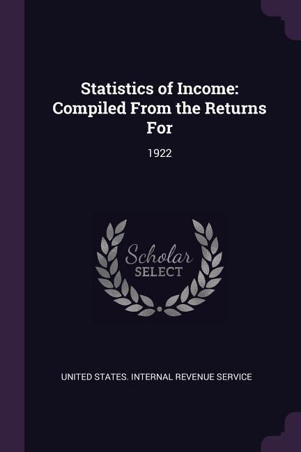 Produktbild: Statistics of Income