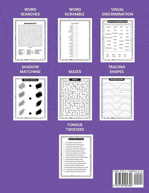 Produktbild: Stroke Recovery Activity Book