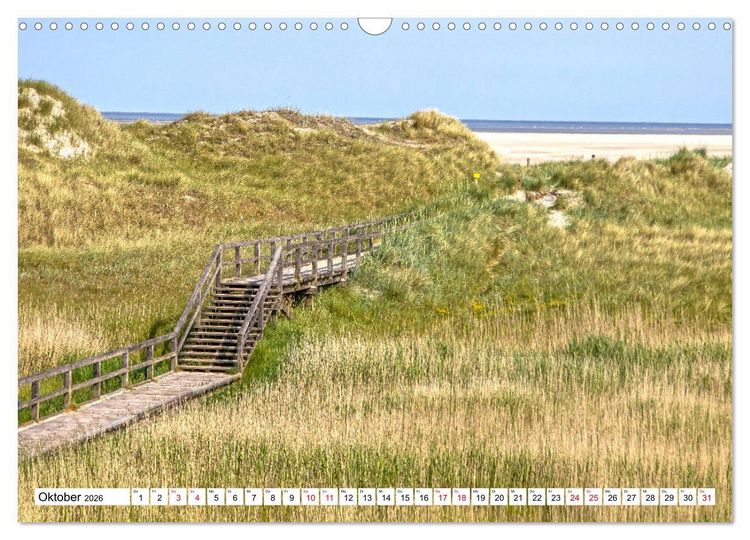 Produktbild: Impressionen aus Sankt Peter-Ording (Wandkalender 2026 DIN A3 quer), CALVENDO Monatskalender