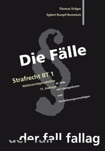 Produktbild: Die F&auml;lle. Strafrecht BT 1