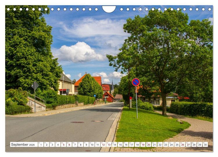 Produktbild: Schierke am Brocken - Die sch&ouml;nste Ortschaft unterhalb des Brockengipfels (Wandkalender 2026 DIN A4 quer), CALVENDO Monatskalender