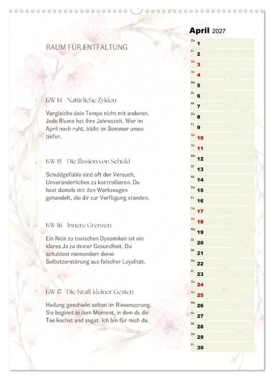 Produktbild: SEELENKOMPASS (Wandkalender 2027 DIN A2 hoch), CALVENDO Monatskalender