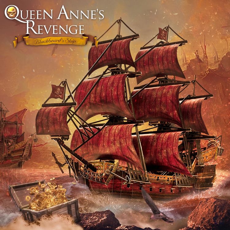 Produktbild: CUBICFUN - 3D Puzzle Queen Annes Revenge 391 Teile