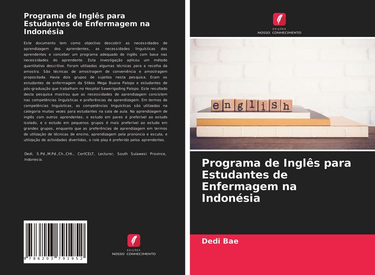 Produktbild: Programa de Ingl&ecirc;s para Estudantes de Enfermagem na Indon&eacute;sia