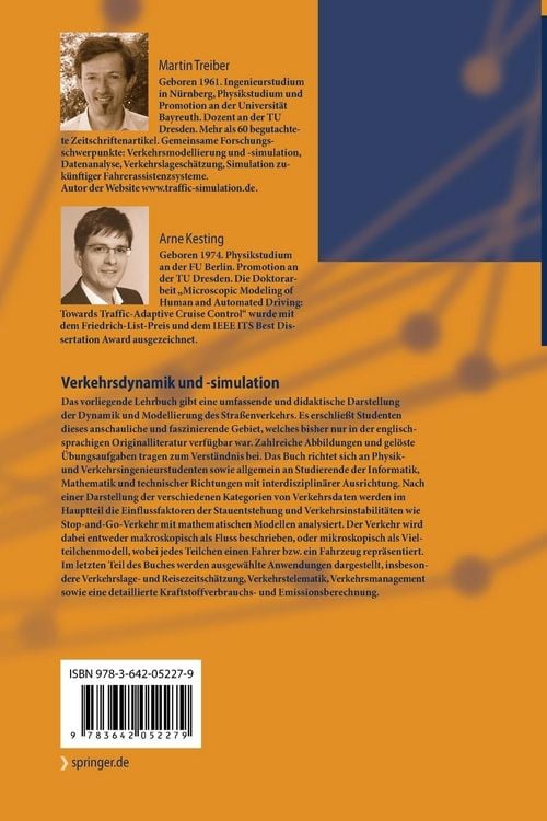 Produktbild: Verkehrsdynamik und -simulation