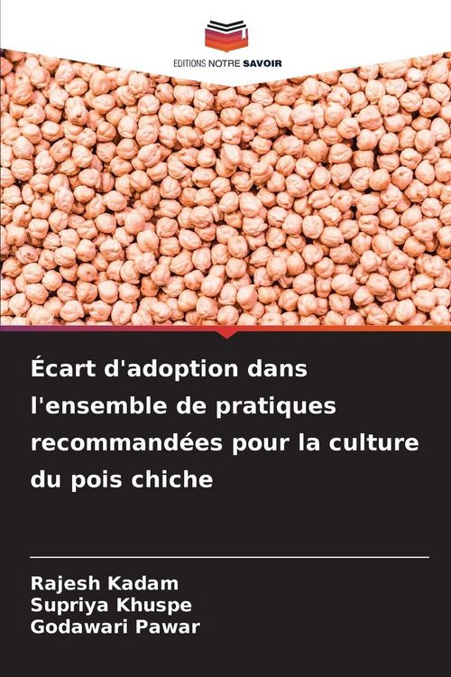 Produktbild: &Eacute;cart d'adoption dans l'ensemble de pratiques recommand&eacute;es pour la culture du pois chiche