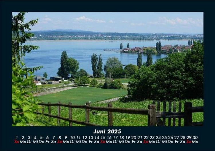Produktbild: Die Seen der Erde 2025 Fotokalender DIN A5