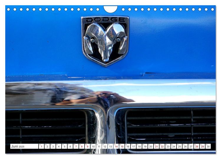 Produktbild: LKW Veteranen - Oldtimer der Marke Dodge in Kuba (Wandkalender 2025 DIN A4 quer), CALVENDO Monatskalender