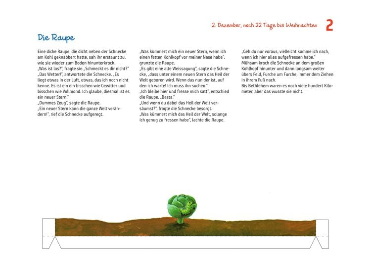 Produktbild: Der weite Weg nach Bethlehem. Ein Adventskalender zum Basteln und Vorlesen