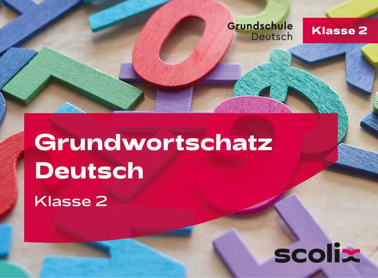 Produktbild: Grundwortschatz Deutsch Klasse 2