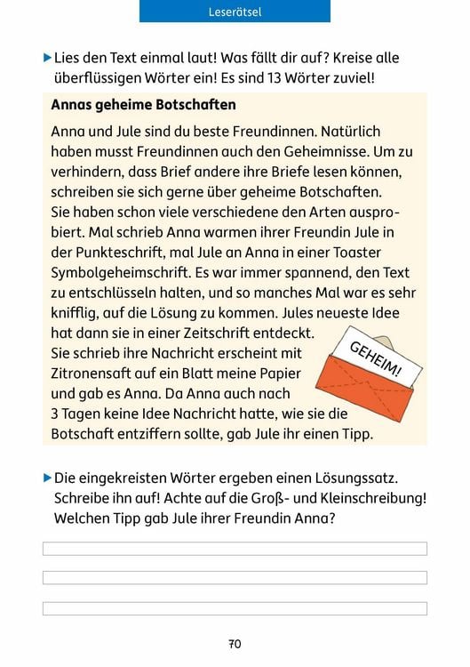 Produktbild: &Uuml;bungsheft Mathe und Deutsch 3. Klasse