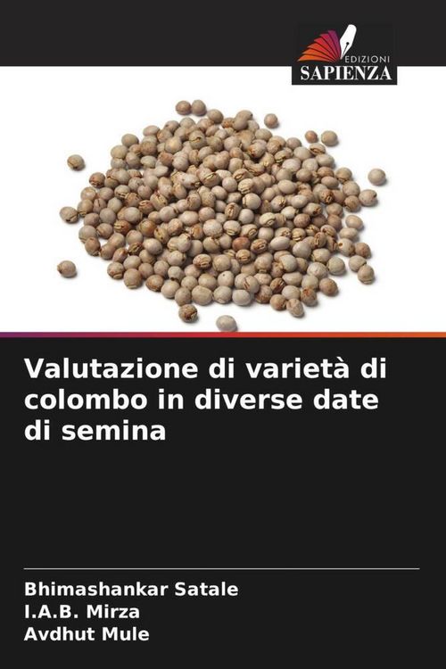 Produktbild: Valutazione di variet&agrave; di colombo in diverse date di semina