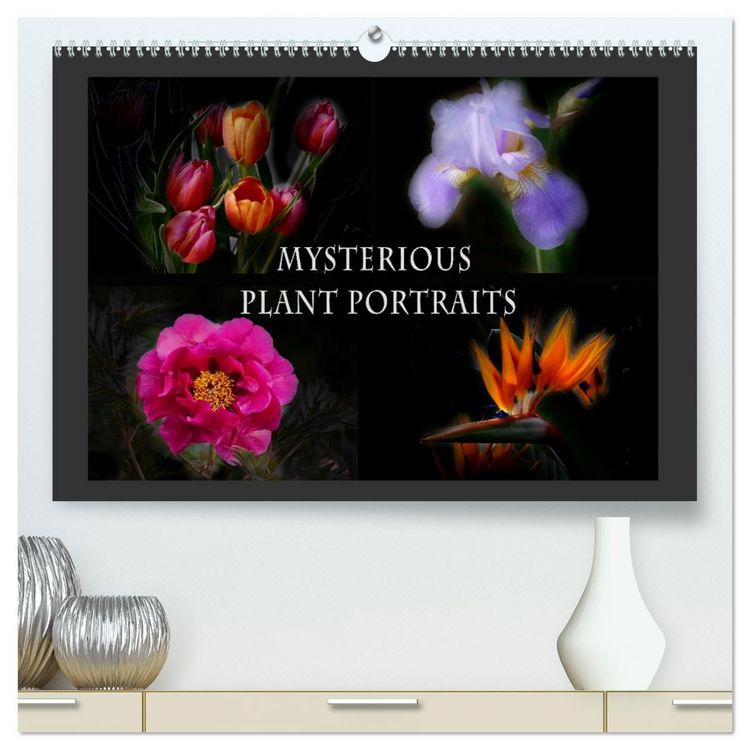 Produktbild: Mysterious plant portraits (High Quality Premium Wall Calendar 2026 DIN A2 landscape),CALVENDO 12 Month Wall Calendar