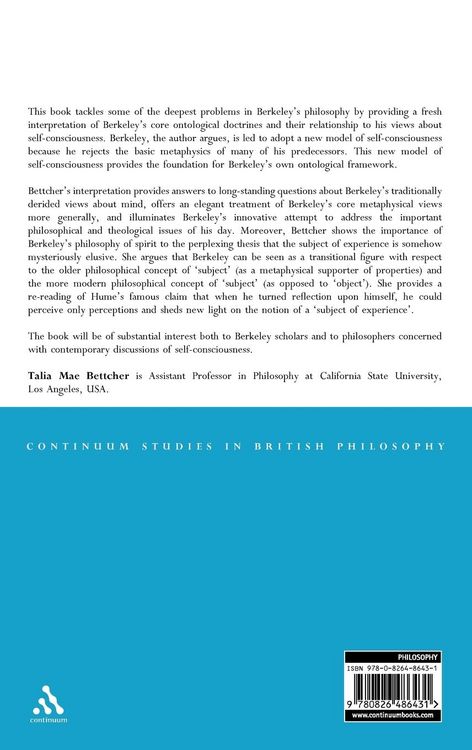 Produktbild: Berkeley's Philosophy of Spirit
