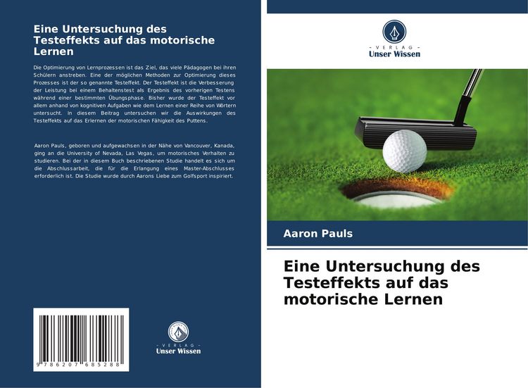 Produktbild: Eine Untersuchung des Testeffekts auf das motorische Lernen