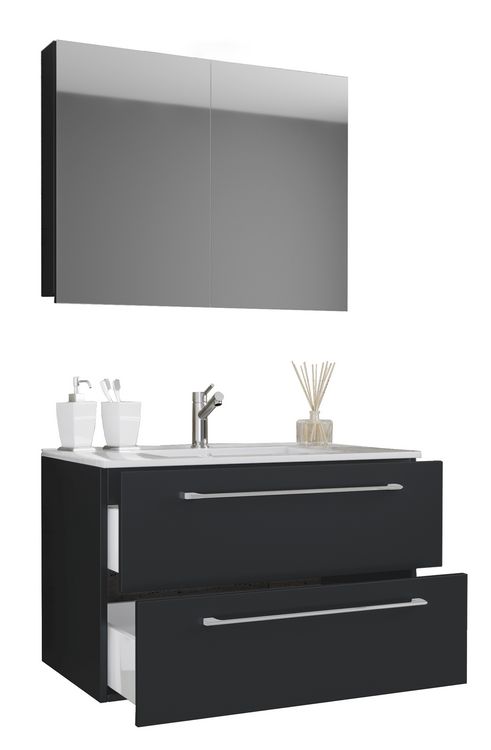 Produktbild: 3-tlg. Waschplatz Waschtisch Badinos Schublade SP