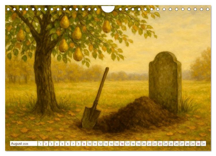 Produktbild: Theodor Fontane (Wandkalender 2026 DIN A4 quer), CALVENDO Monatskalender