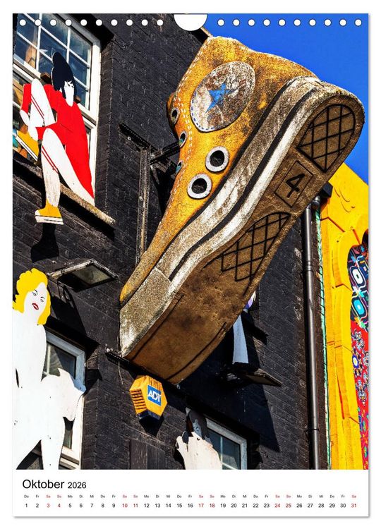 Produktbild: London, mal anders (Wandkalender 2026 DIN A4 hoch), CALVENDO Monatskalender