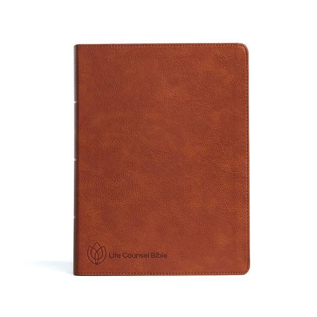 Produktbild: CSB Life Counsel Bible, Burnt Sienna Leathertouch
