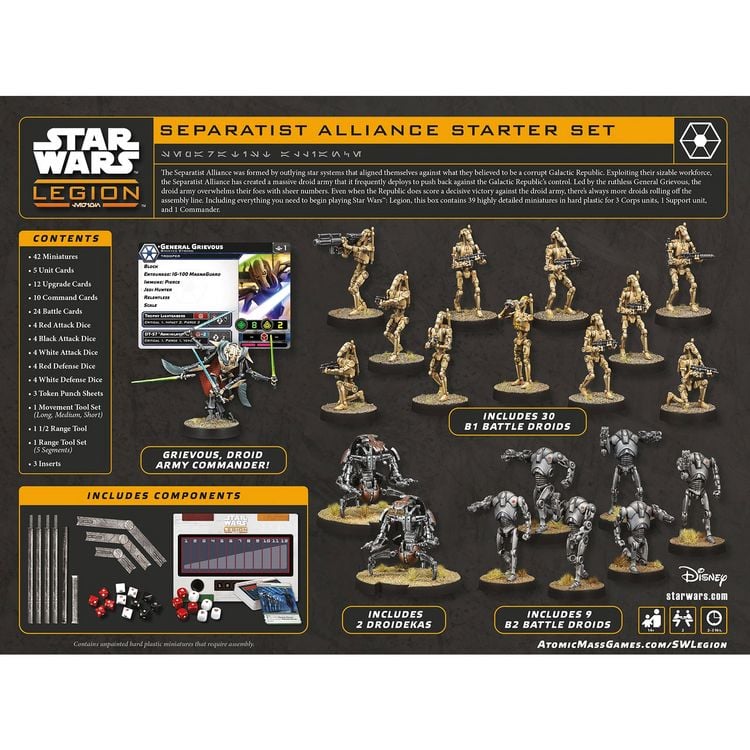 Produktbild: Star Wars: Legion - Separatist Alliance Starter Set