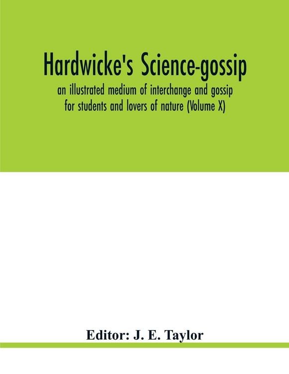Produktbild: Hardwicke's science-gossip