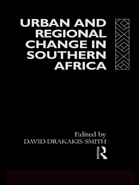 Produktbild: Urban and Regional Change in Southern Africa
