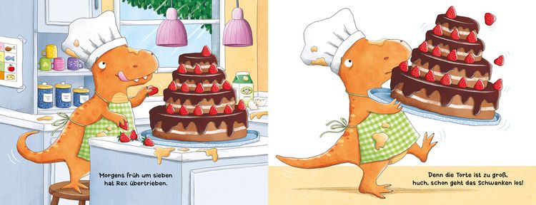 Produktbild: Morgens fr&uuml;h um sechs g&auml;hnt der kleine Rex